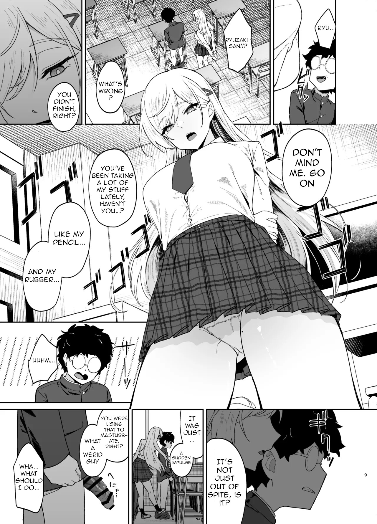 Hentai Manga Comic-A Story of How a Gyaru Became My Sex Slave-Read-6